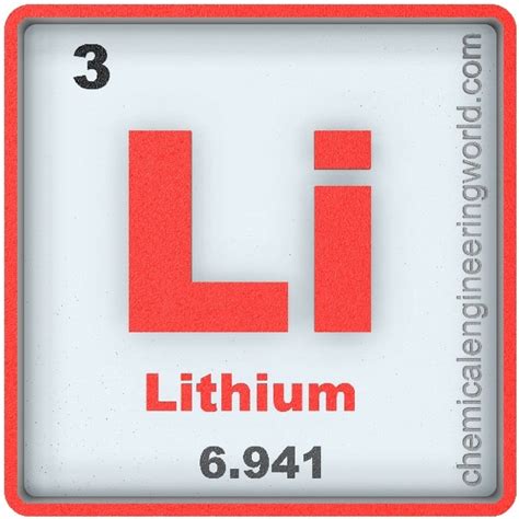 Lithium .